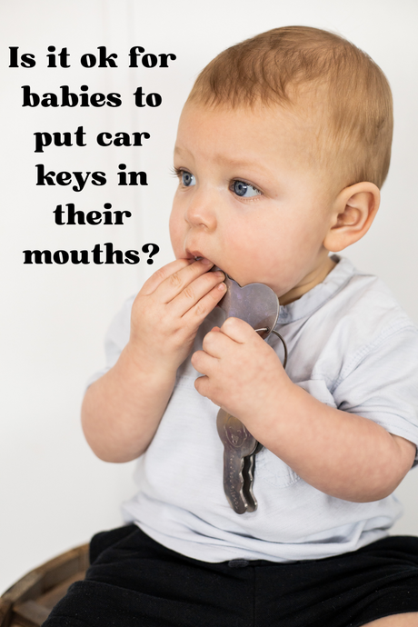 ¿Está bien que los bebés mastiquen las llaves? - 3 razones por las que no 