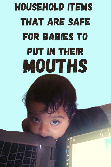7 artículos del hogar que los bebés pueden llevarse a la boca con seguridad 