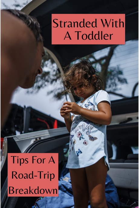 Varado en la carretera con niños pequeños: consejos para una avería en un viaje por carretera 