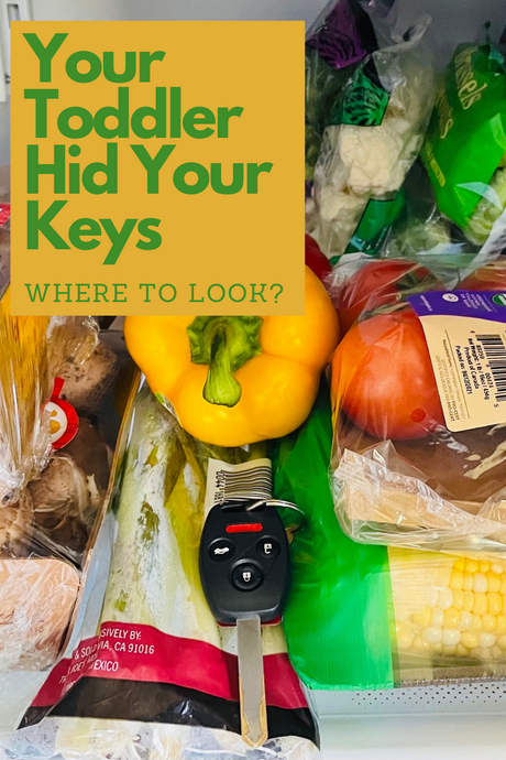 Mi niño pequeño perdió las llaves: dónde buscar 