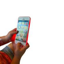 Cargar imagen en el visor de la galería, Baby Clicks On Apps On Pretend Cell Phone
